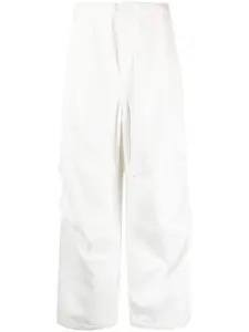 Прямые брюки JIL SANDER, белый