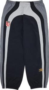 Брюки Supreme x Umbro Track Pant 'Black', черный