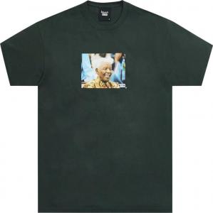 Футболка Kith x Mandela Learn To Love Tee 'Stadium', черный