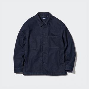 Джинсовая куртка унисекс UNIQLO, 68 темно-синий