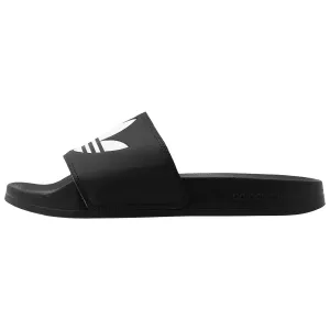 Сандалии на плоской подошве Adidas Originals Adilette Lite Unisex, черный/белый