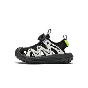 Детские сандалии детские белые Snoopy, черный