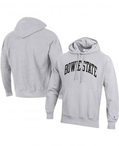 Мужская серая толстовка с капюшоном bowie state bulldogs tall arch pullover Champion, серый