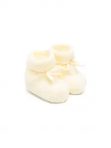 Вязаные пинетки Paz Rodriguez, желтый