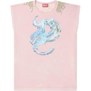 Майка T Boxt DIESEL, розовый