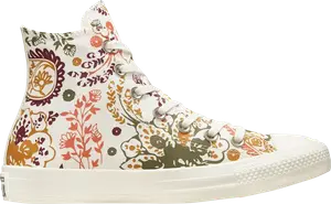 Кроссовки Converse Wmns Chuck Taylor All Star High Fall Florals, кремовый