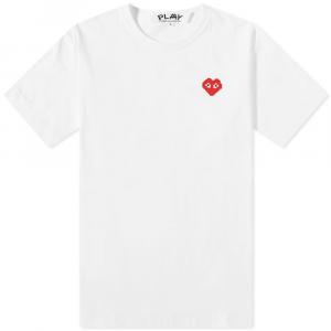 Футболка Comme des Garçons Play Invader Heart Tee