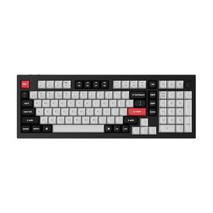 Клавиатура беспроводная игровая Keychron Q5 HE, Gateron Purple, черный, английская раскладка