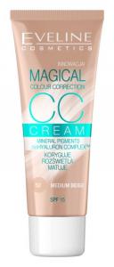 СС крем SPF 15 Eveline Cosmetics Magical Colour Correction, оттенок 52 Medium Beige 30 мл