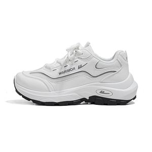 WARRIOR Легкие низкие кроссовки на массивной подошве, увеличивающие рост, женские, бежевые