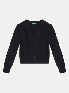 Кардиган обычного кроя 1370C601Q United Colors Of Benetton, черный
