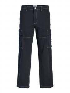 JACK & JONES Карго-штаны Regular в черном цвете