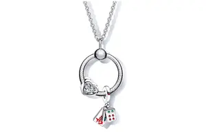 Pandora Серебряное колье для женщин