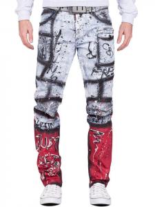 Джинсы синего цвета Cipo & Baxx