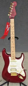 Электрогитара Fender Tash Sultana Stratocaster, гриф из клена, прозрачная вишня
