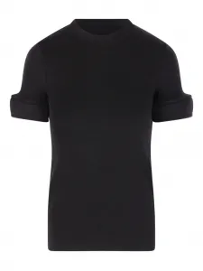 Футболка с поролоновыми манжетами Melitta Baumeister, черный