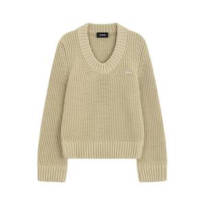 Джемпер из хлопковой смеси WE11DONE, бежевый