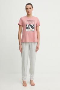 Хлопковая пижама women'secret, розовый
