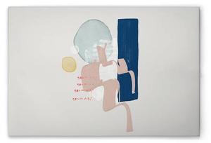 Картина на холсте A.S. Création Wish цвет buntweiss