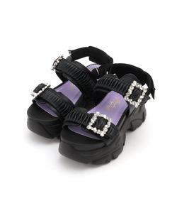 Сандалии на платформе Yosuke Usa, цвет Black