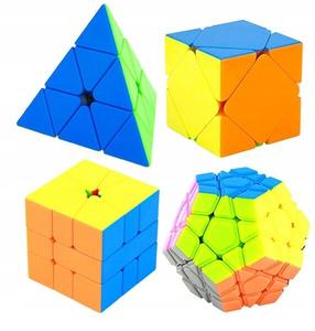 Набор из 4 логических кубиков Moyu Meilong Megaminx 4-в-1 Inna marka