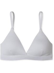 Бюстгальтер без косточек в рубчик Schiesser, белый