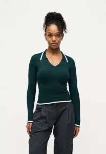 Джемпер Even&Odd, Dark Green/Off-White