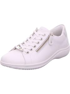 Кроссовки на шнуровке remonte, цвет weiss/ice