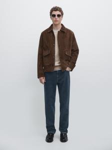 Джинсы зауженного к низу кроя Massimo Dutti, blue