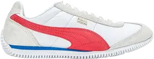 Кроссовки Puma Speeder SD White High Risk Red, белый