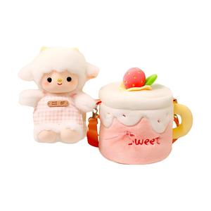 Очаровательный и успокаивающий плюшевый ягненок-хранитель HEDIE