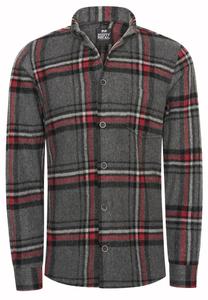 Приталенная рубашка на пуговицах Rusty Neal, серый