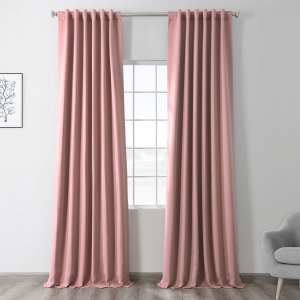 Шторы HPD Half Price Drapes For Room Darkening 127x213 см, темно-розовый