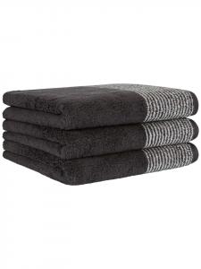 Cawö Набор из 3 полотенец базальтового цвета