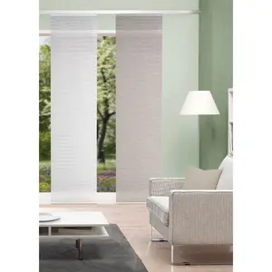 Раздвижная штора Vision S «PIVE», (1 шт.), раздвижная штора с цифровой печатью PIVE, серо-коричневый