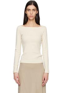 Flore Flore Футболка с длинными рукавами Off-White Steffi