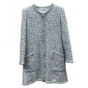 CHANEL Куртка 19C Cruise Collection женская синяя, Blue