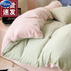 Disney Постельное белье, 3 предмета, 150х200 см, простыня, цвет манго-милкшейк