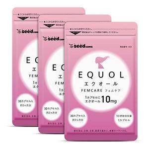 Добавка Seedcoms Equol Femcare, 3 предмета, 30х3 таблеток