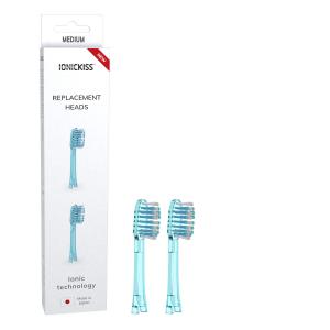 Ionickiss сменные насадки для зубных щеток средние, 2 шт./1 упаковка