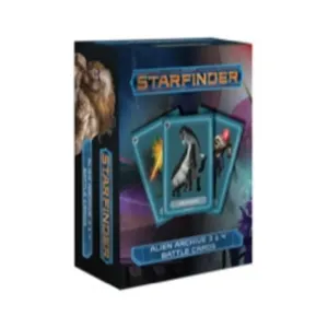 Бокс-сет Alien Archive 3 & 4 Battle Cards, Starfinder Role Playing Game - Core & Assorted