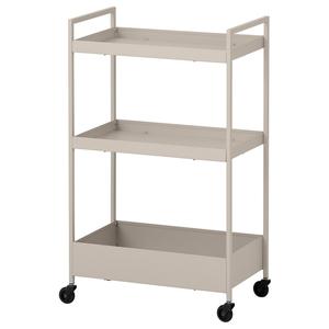 Тележка Ikea Nissafors, 50.5x30x83 см, бежевый