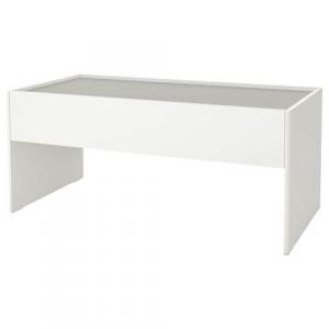 Детский стол Ikea Dundra, белый/серый
