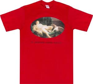 Футболка Supreme Leda And The Swan T-Shirt 'Red', красный