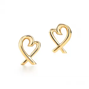 Серьги Tiffany & Co. x Paloma Picasso Loving Heart, золото