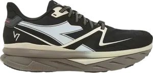 Кроссовки Atomo V7000 Black Smoke Grey, черный