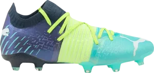 Бутсы Puma Future Z 1.2 FG AG Green Glare Elektro Aqua, зеленый