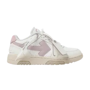 Кроссовки Off-White Wmns Out of Office Slim White Pink, белый