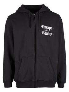 Спортивная куртка Mister Tee Zip-Kapuzenpullover, черный