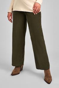 Вельветовые брюки для беременных широкого кроя Jojo Maman Bébé, зеленый